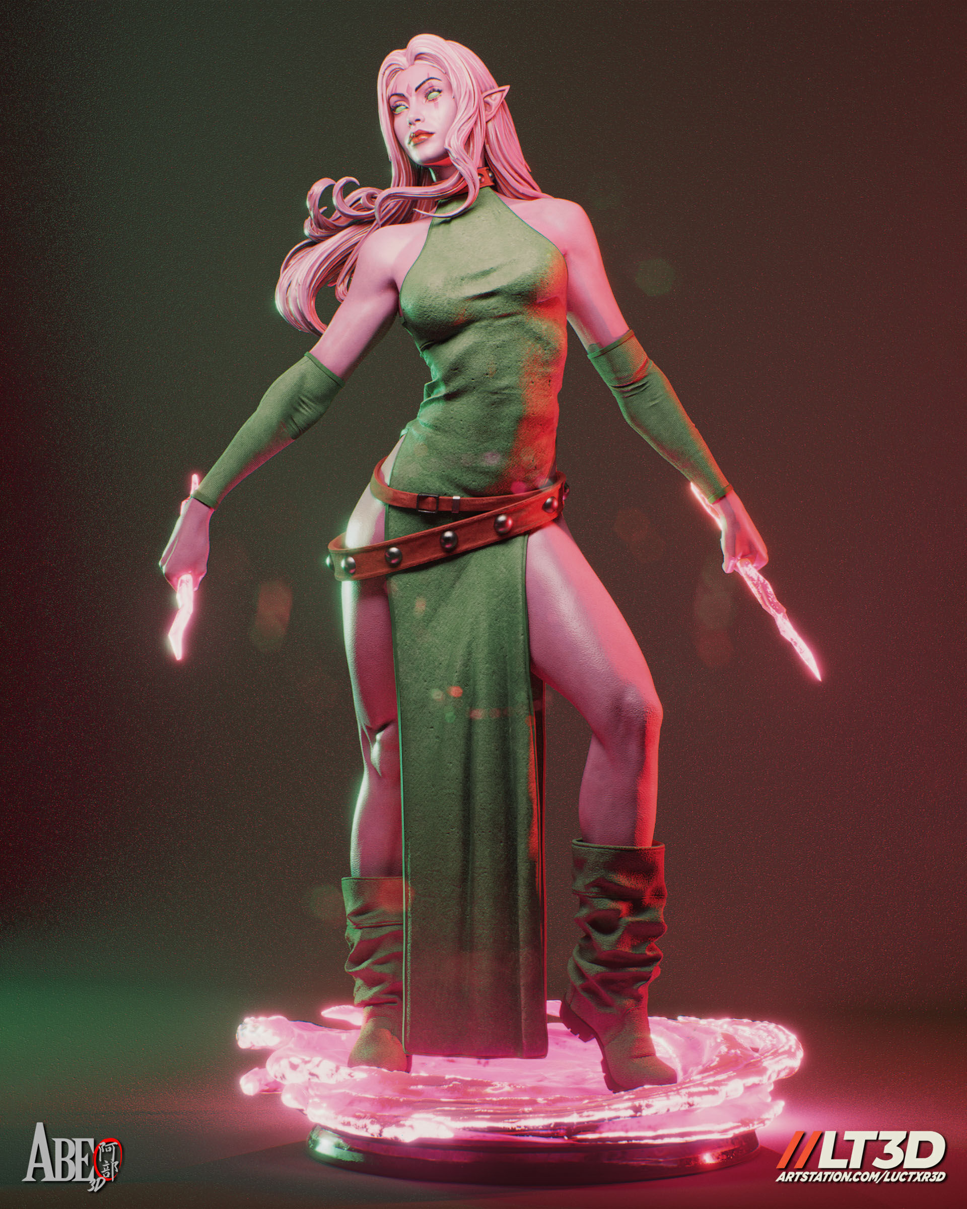 Blink 3D print model_6