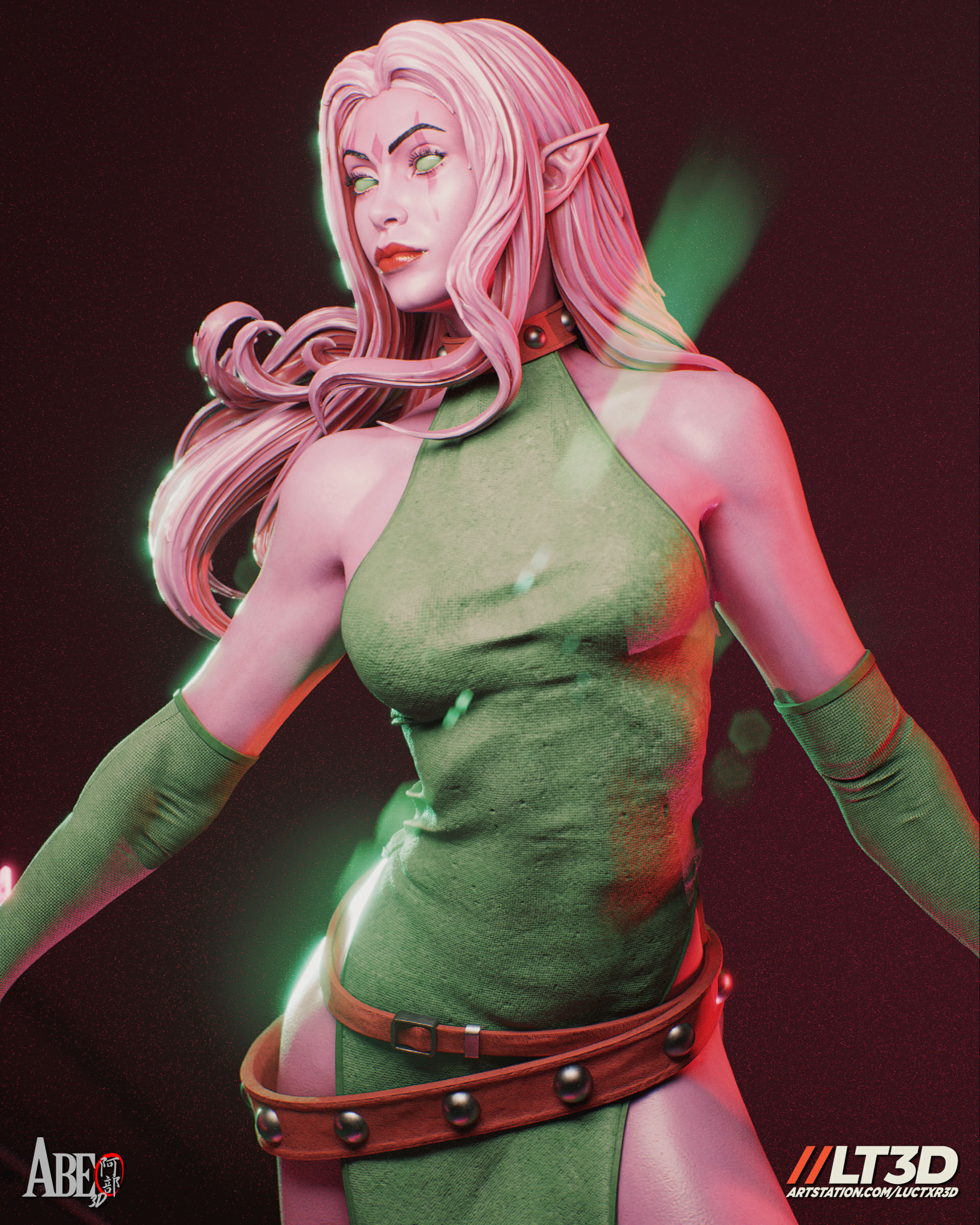 Blink 3D print model_2