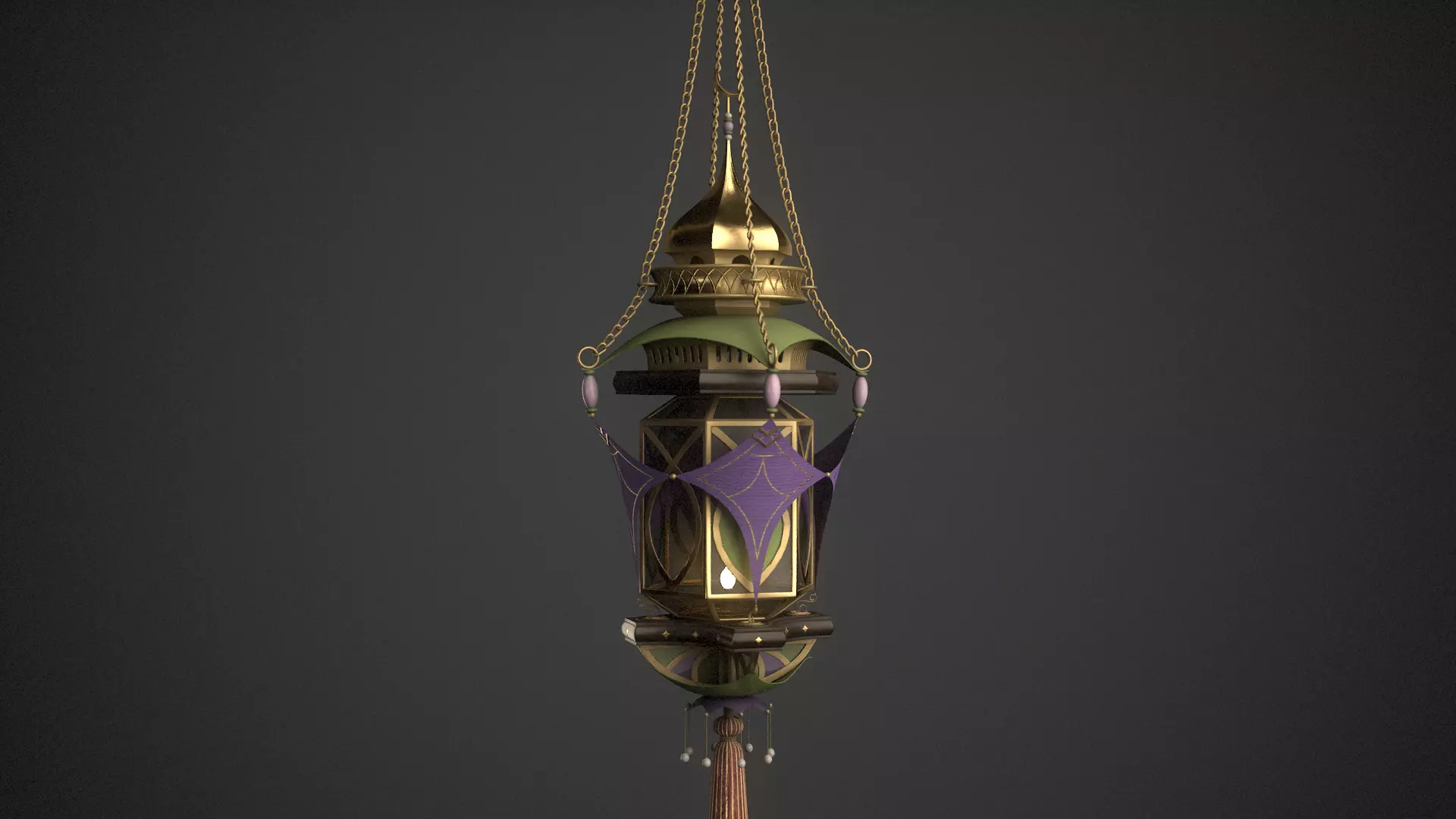 Lantern - Fanoos 3D model_0