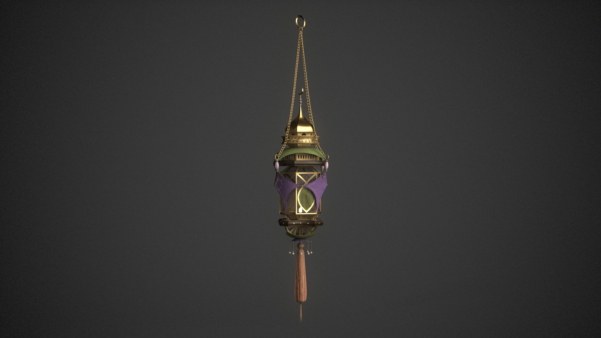 Lantern - Fanoos 3D model_4