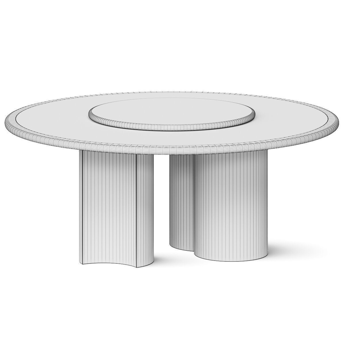 Bol Dining Table 3D model_1