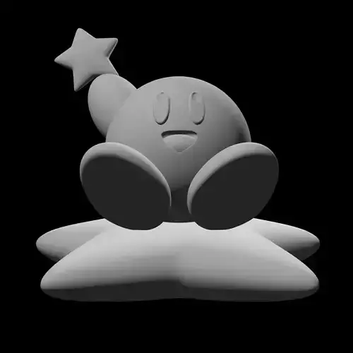 Kirby Star 3D print model