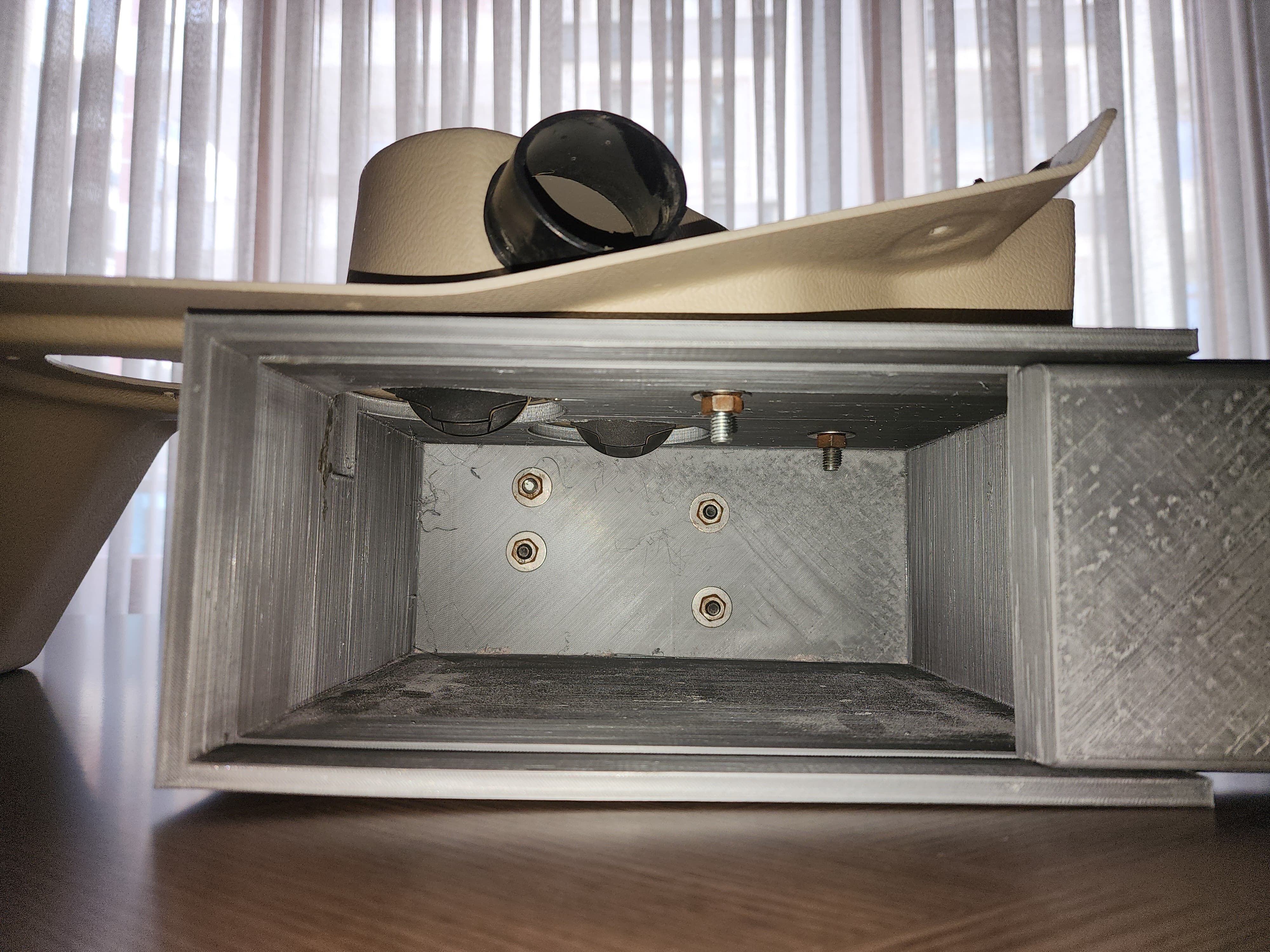 Cooling Cabinet and Storage for Hidromek HMK 600MG Grader 3D print model_2