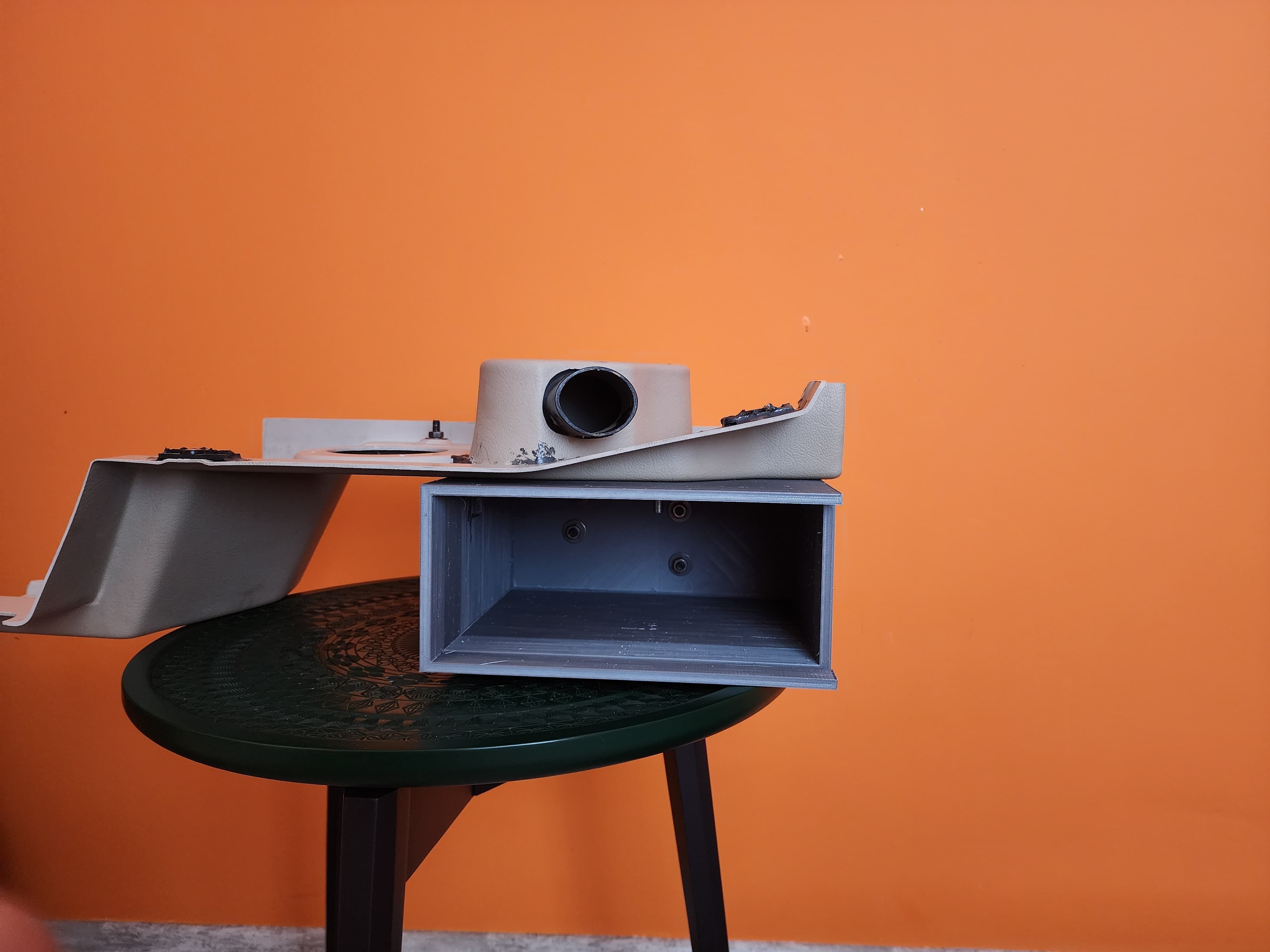 Cooling Cabinet and Storage for Hidromek HMK 600MG Grader 3D print model_5