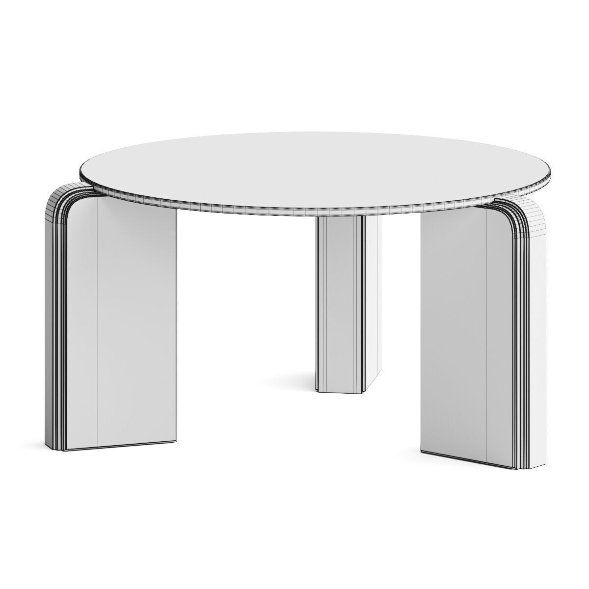 Albion Coffee Table 3D model_1