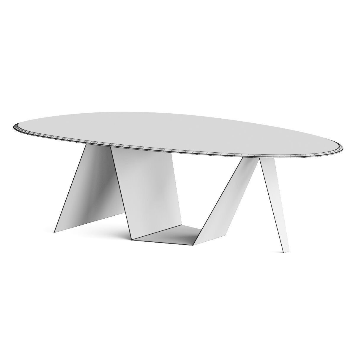 Lavello Coffee Table 3D model_2