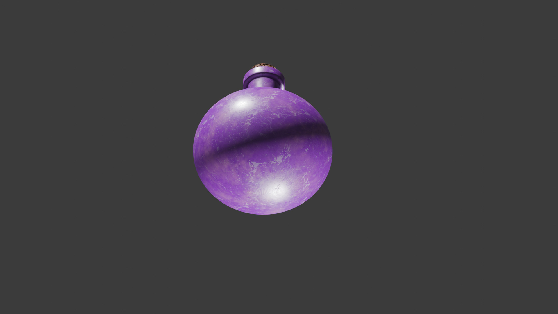 Recovery potion Low-poly 3D model_4