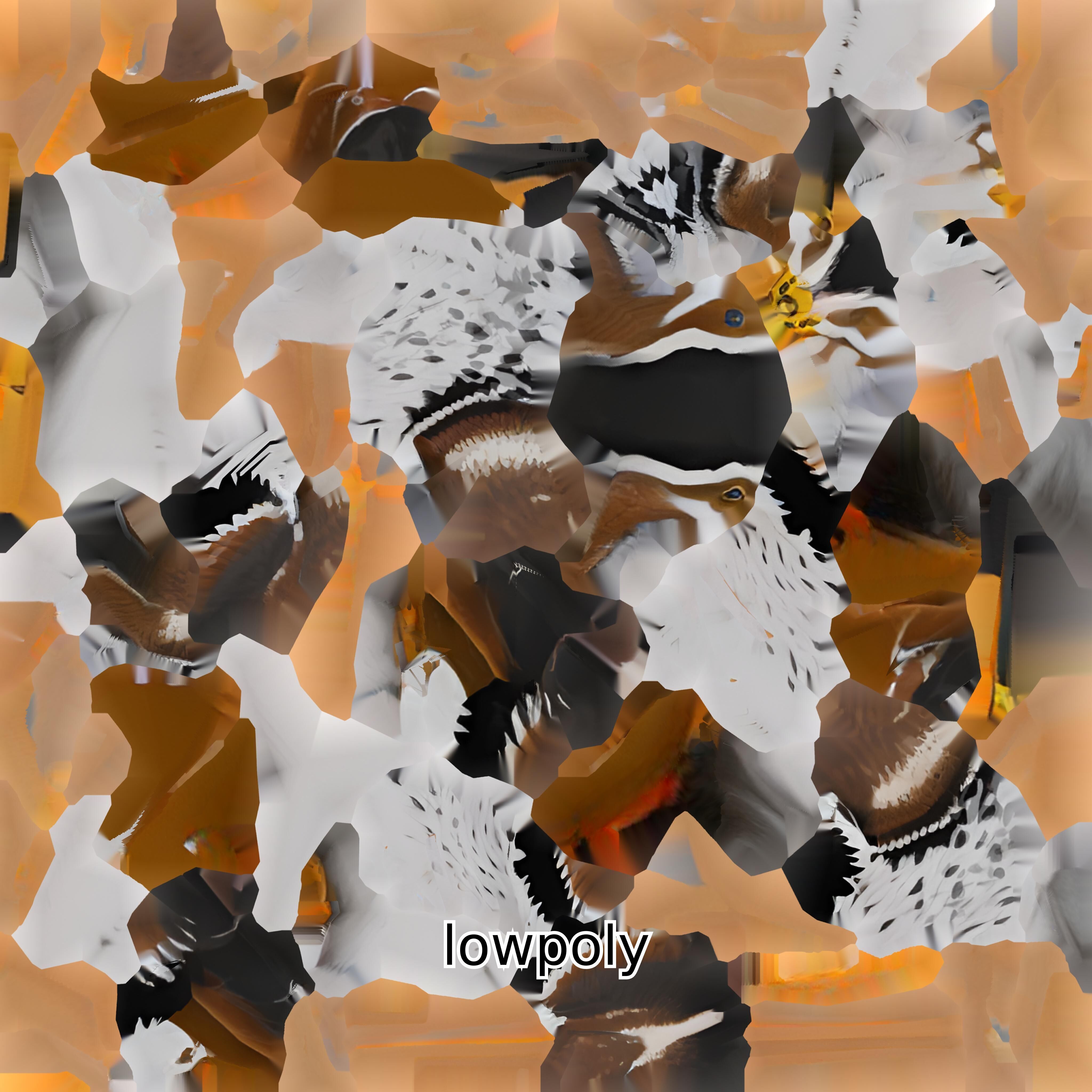 Realistic Painted-Snipe Bird 3D Model Low-poly 3D model_42