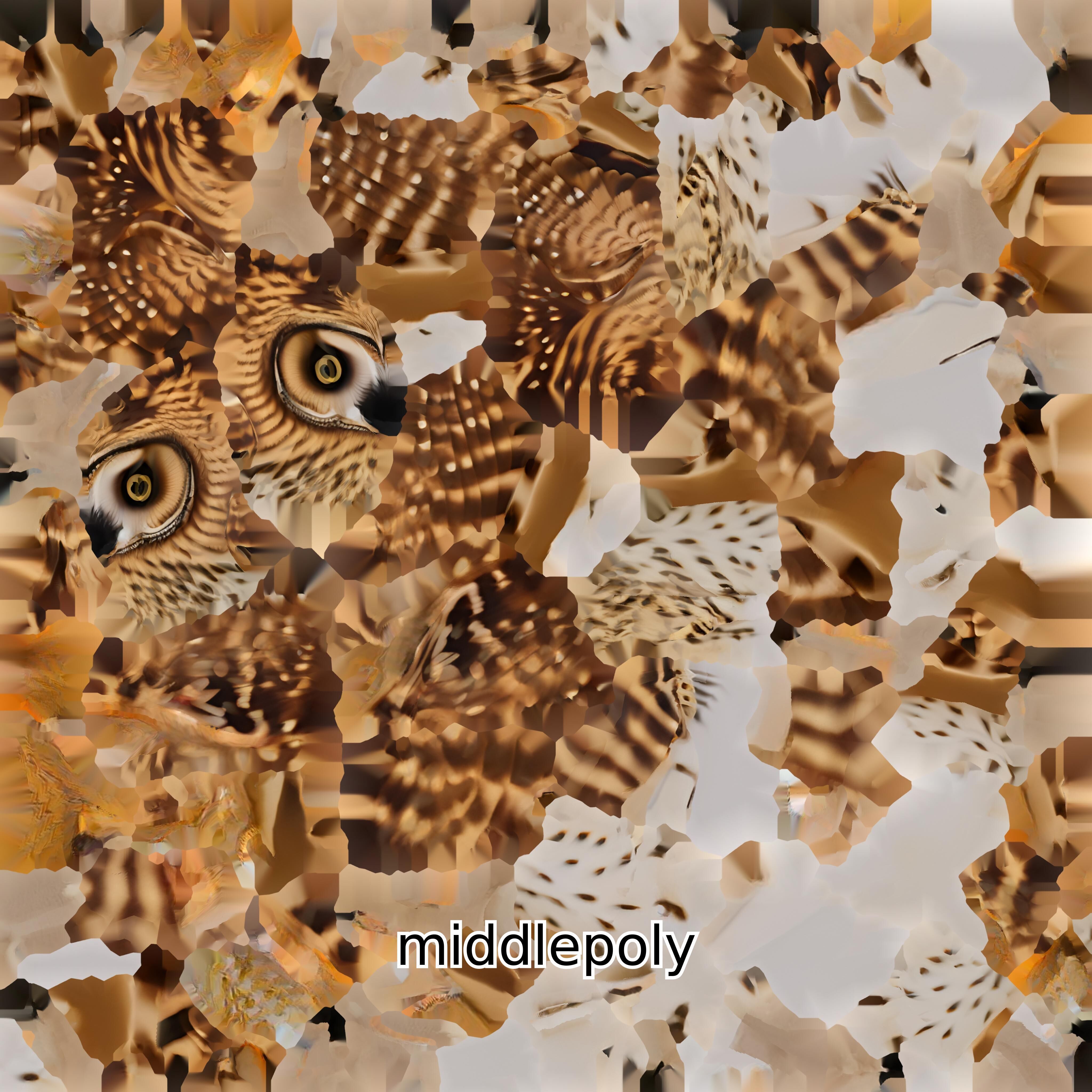 Realistic Owl Bird Model for Animation and Gaming Low-poly 3D model_15