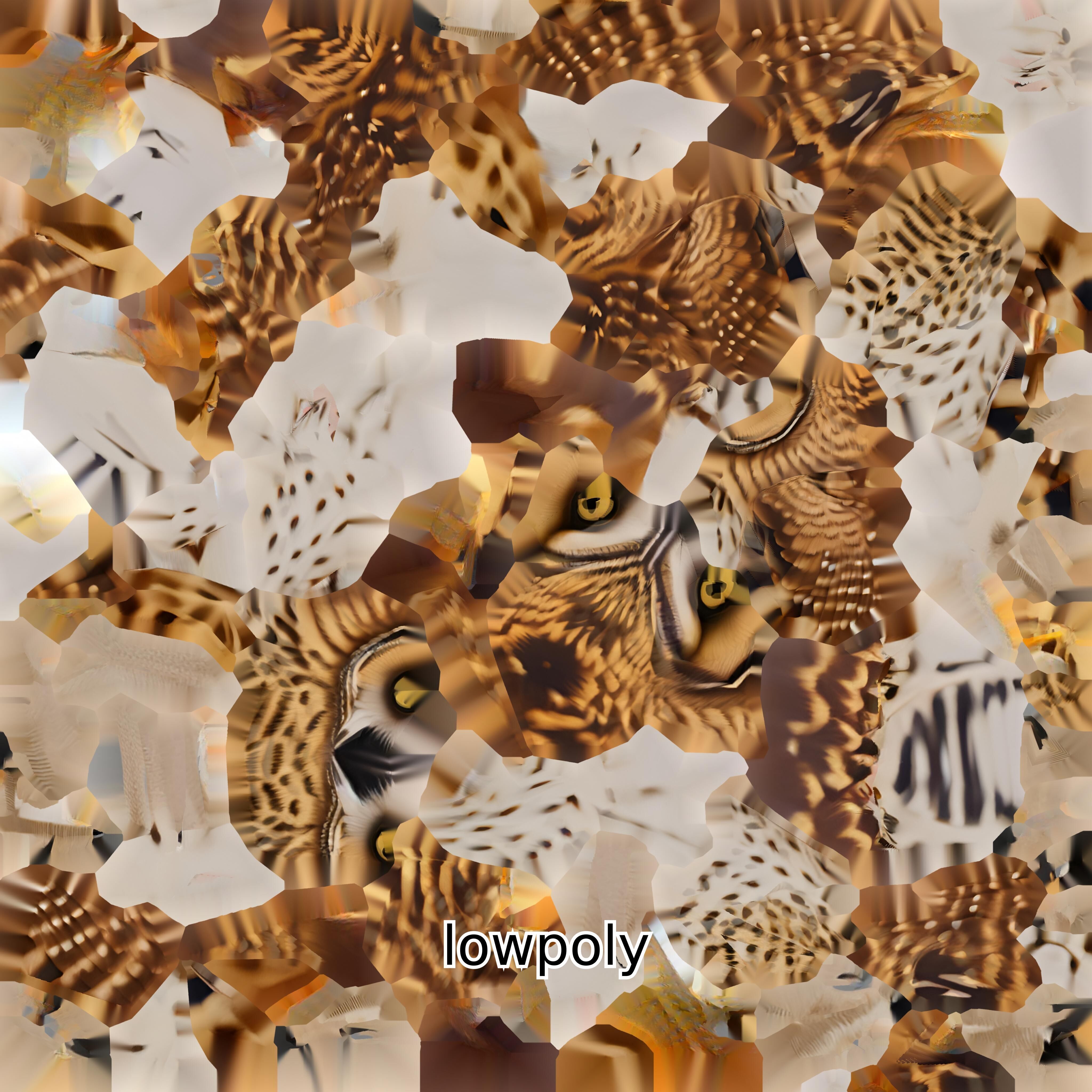 Realistic Owl Bird Model for Animation and Gaming Low-poly 3D model_42