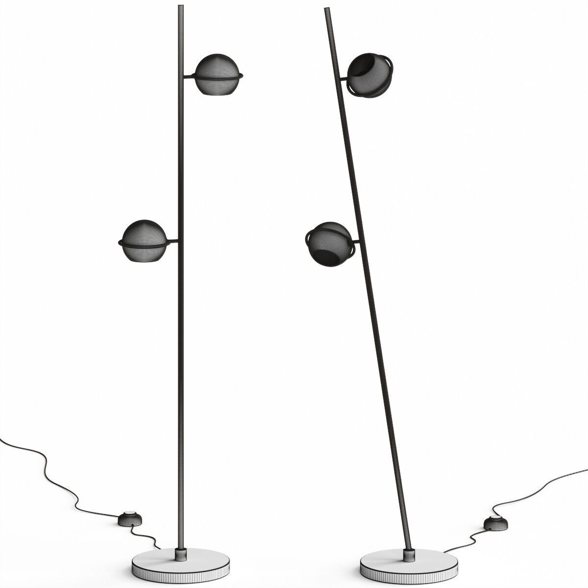 Aprillia Floor Lamp  3D model_1