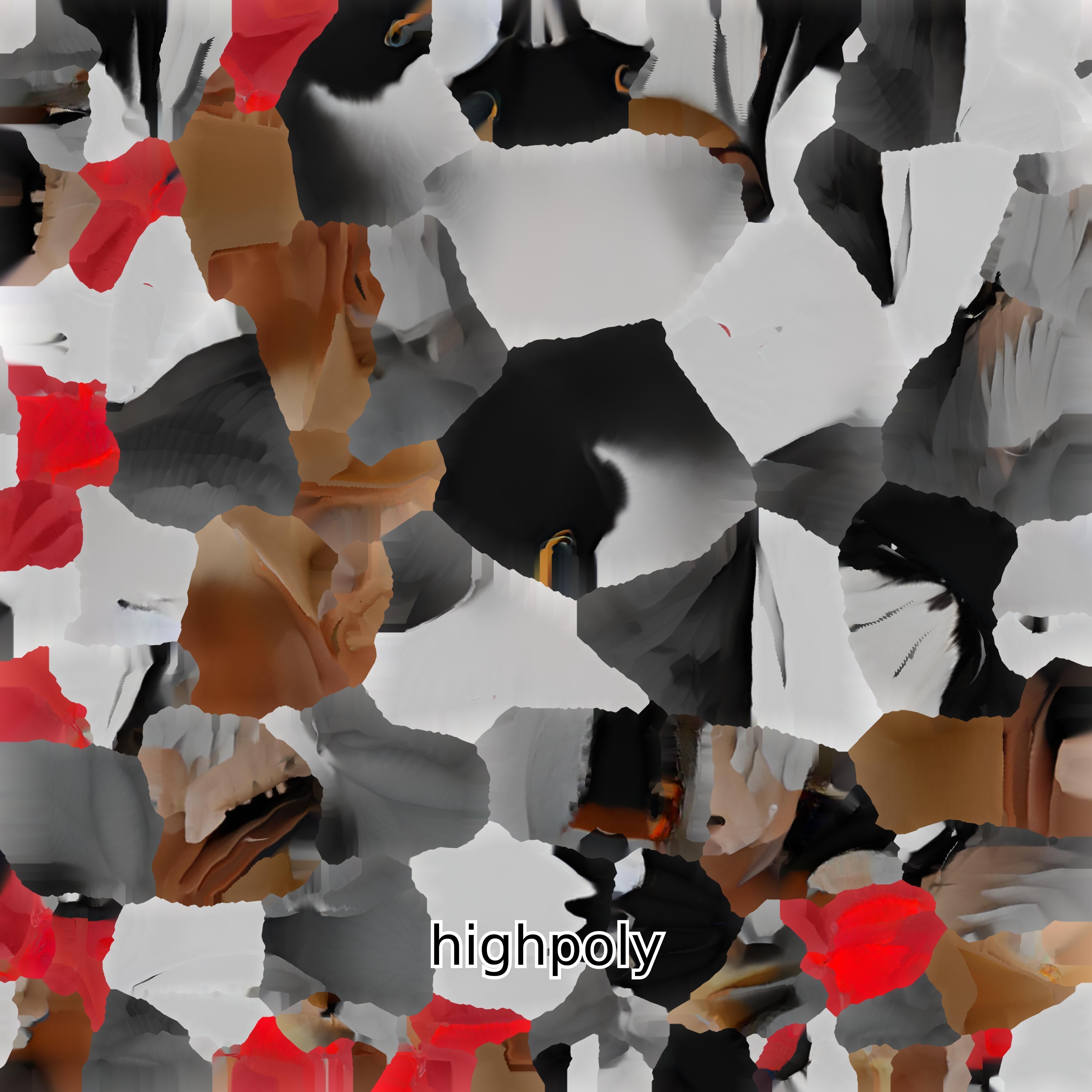 3D Realistic Seagull Bird Model with PBR Textures Low-poly 3D model_34