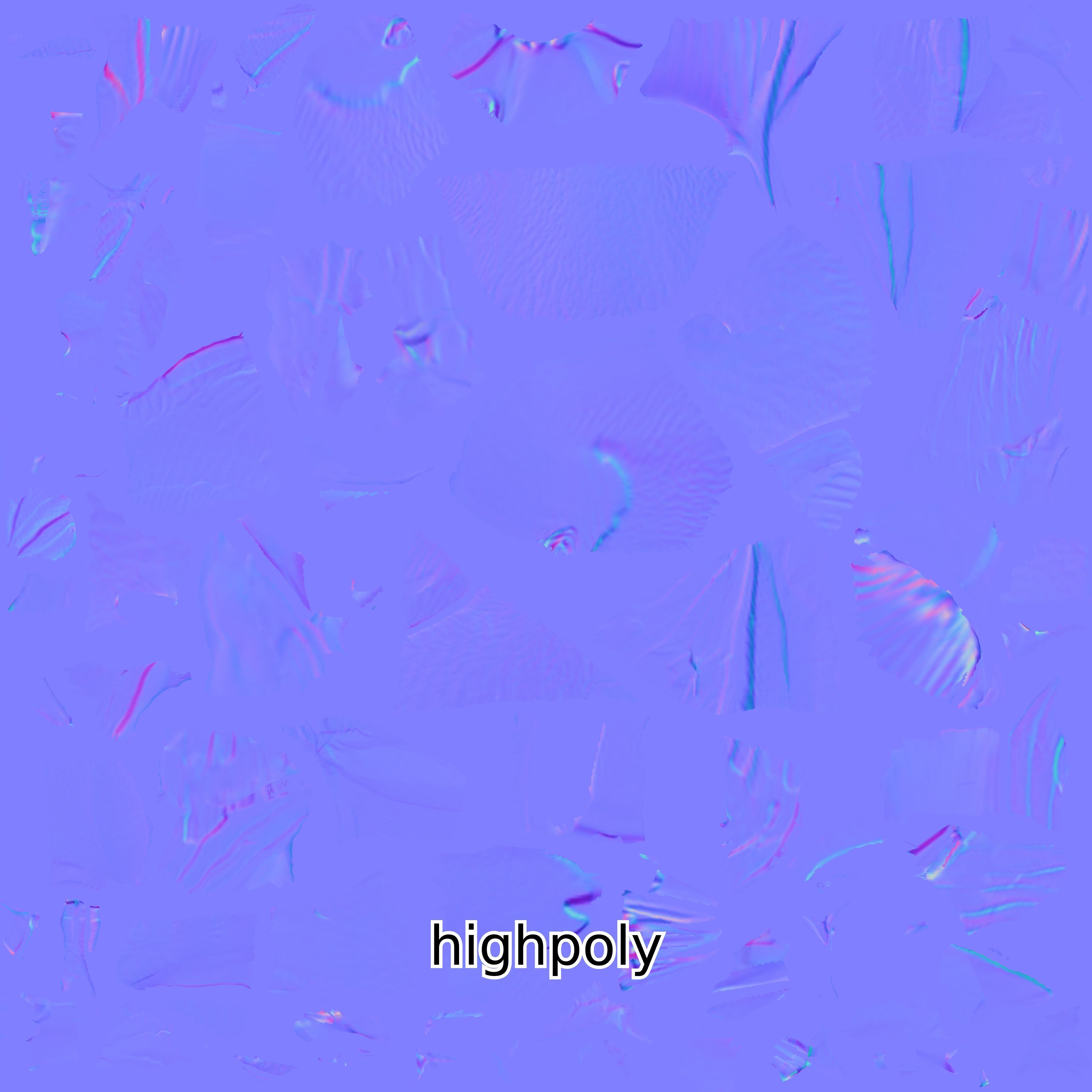 3D Realistic Seagull Bird Model with PBR Textures Low-poly 3D model_35