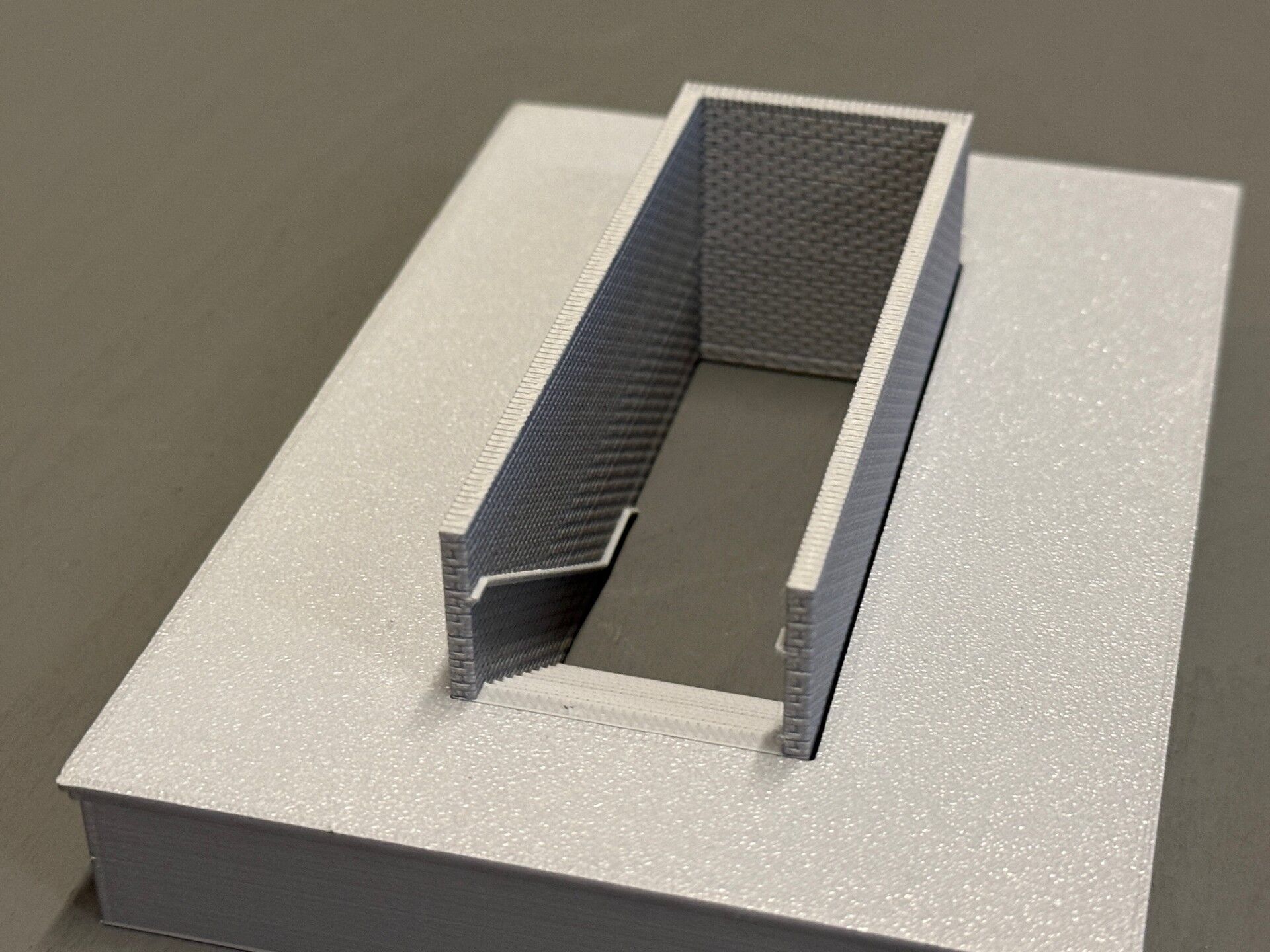 Model Railway Station Platform Brick Subway Steps V1 3D print model_10