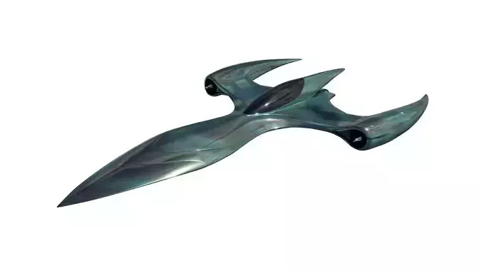 Sci fi aircraft 3D model Sci fi aircraft 3D model
