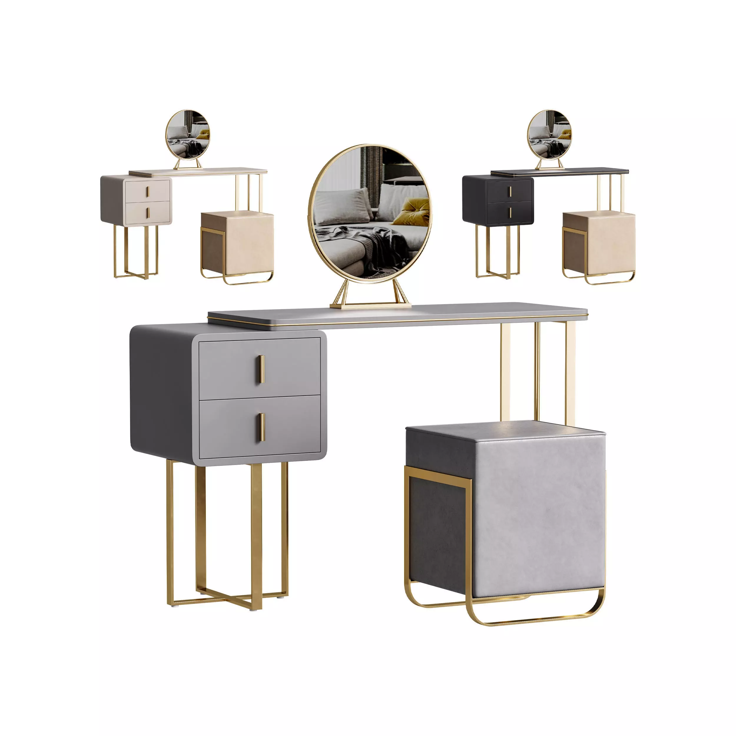 Dressing table 32 3D model_0