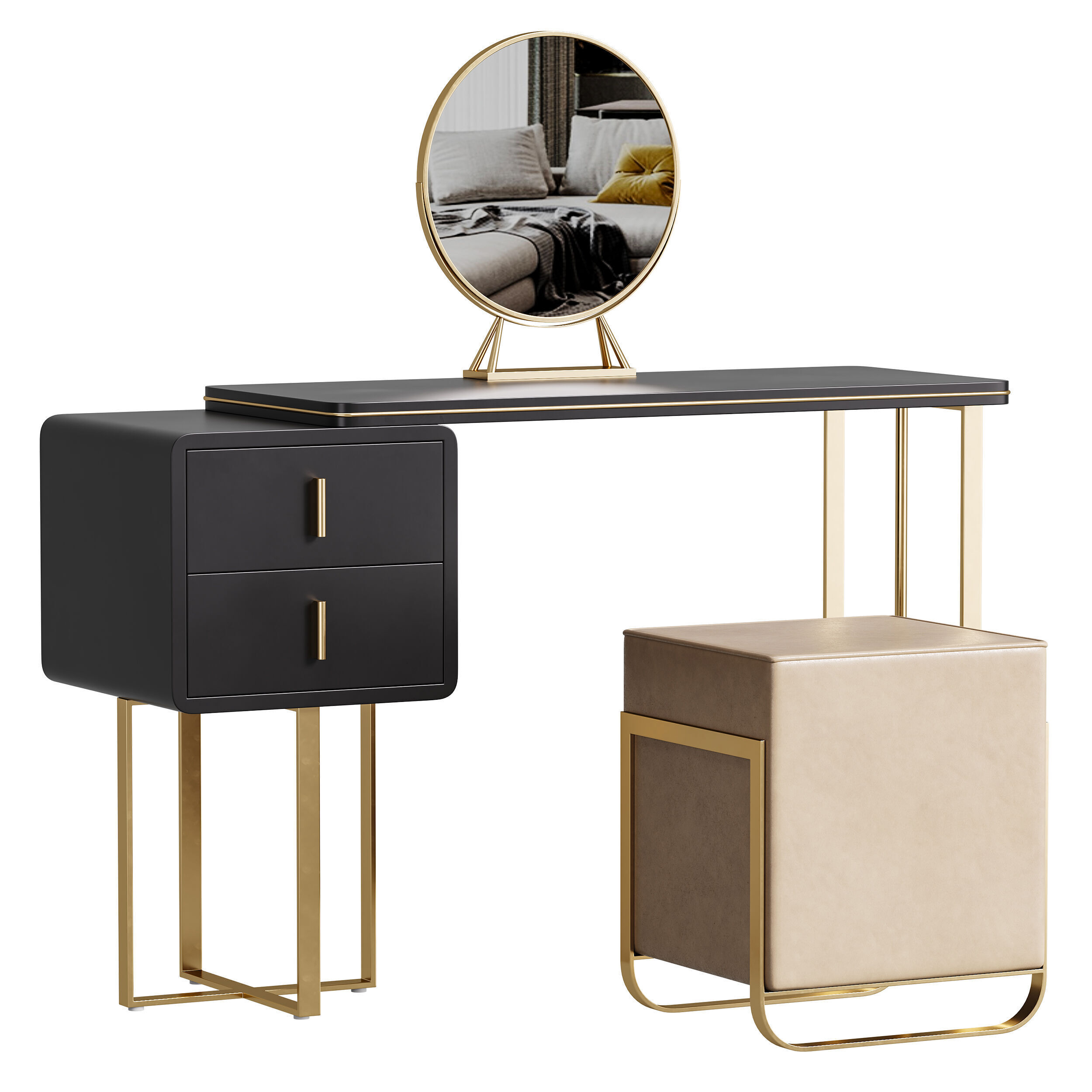 Dressing table 32 3D model_2