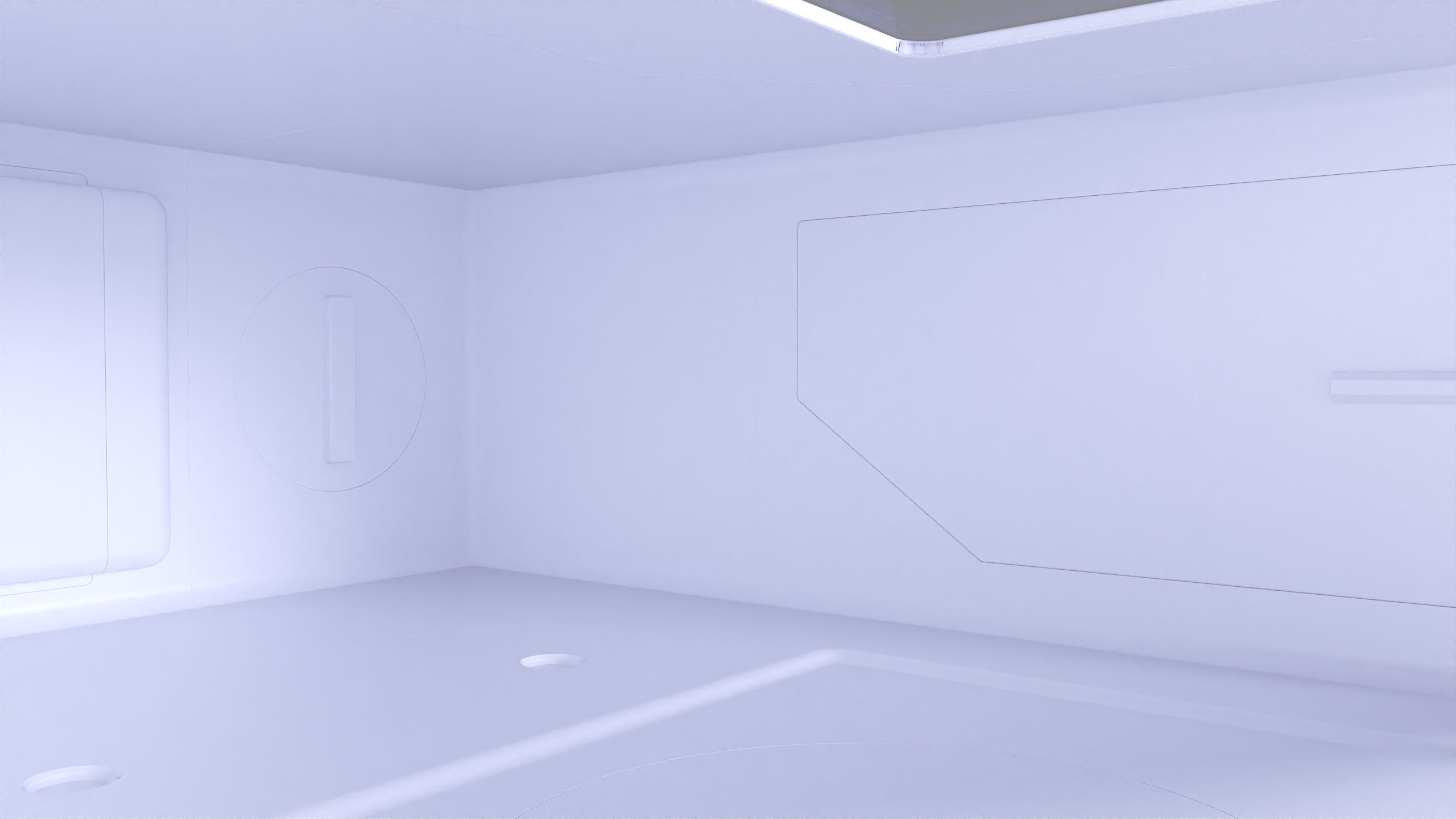 Scifi room 5 vol 3D model_6