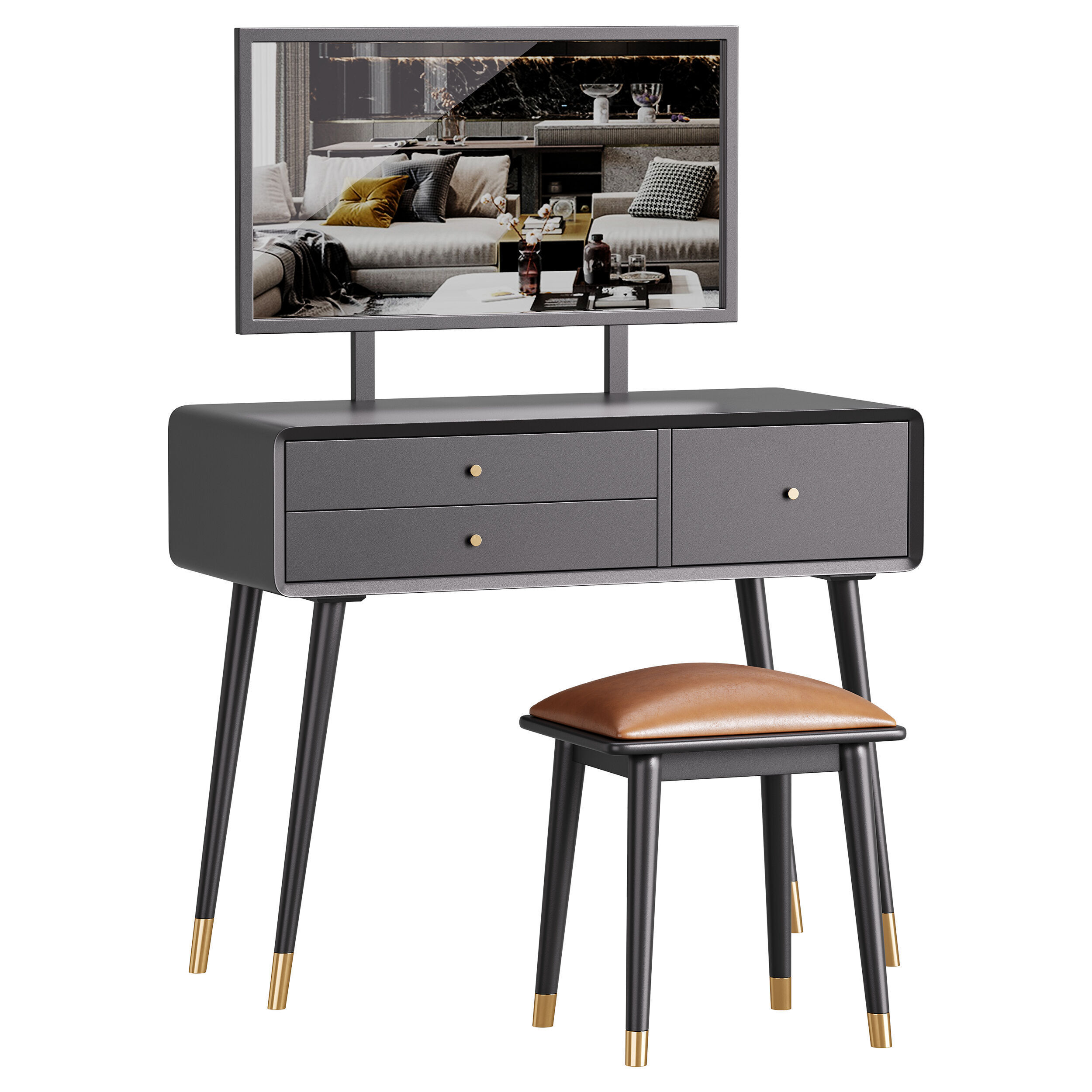 Dressing table 33 3D model_2