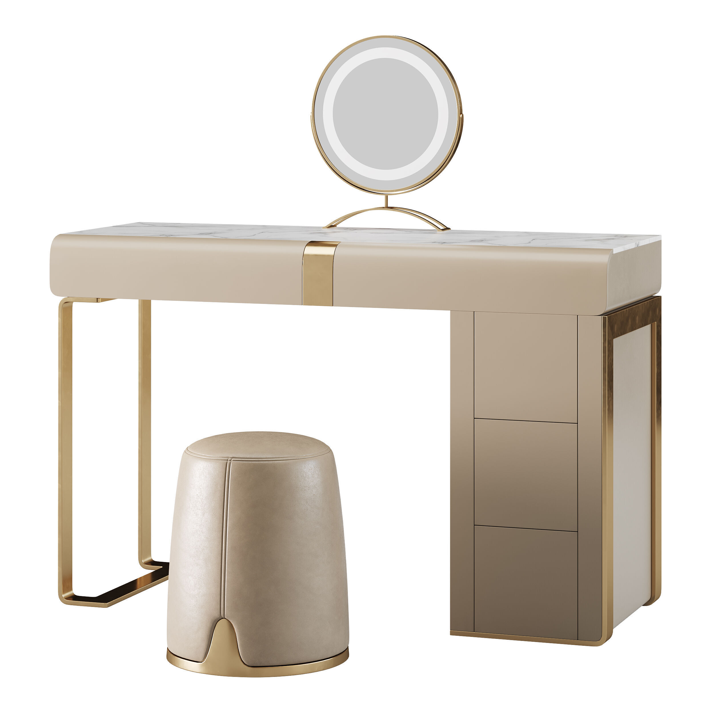Dressing table 34 3D model_7