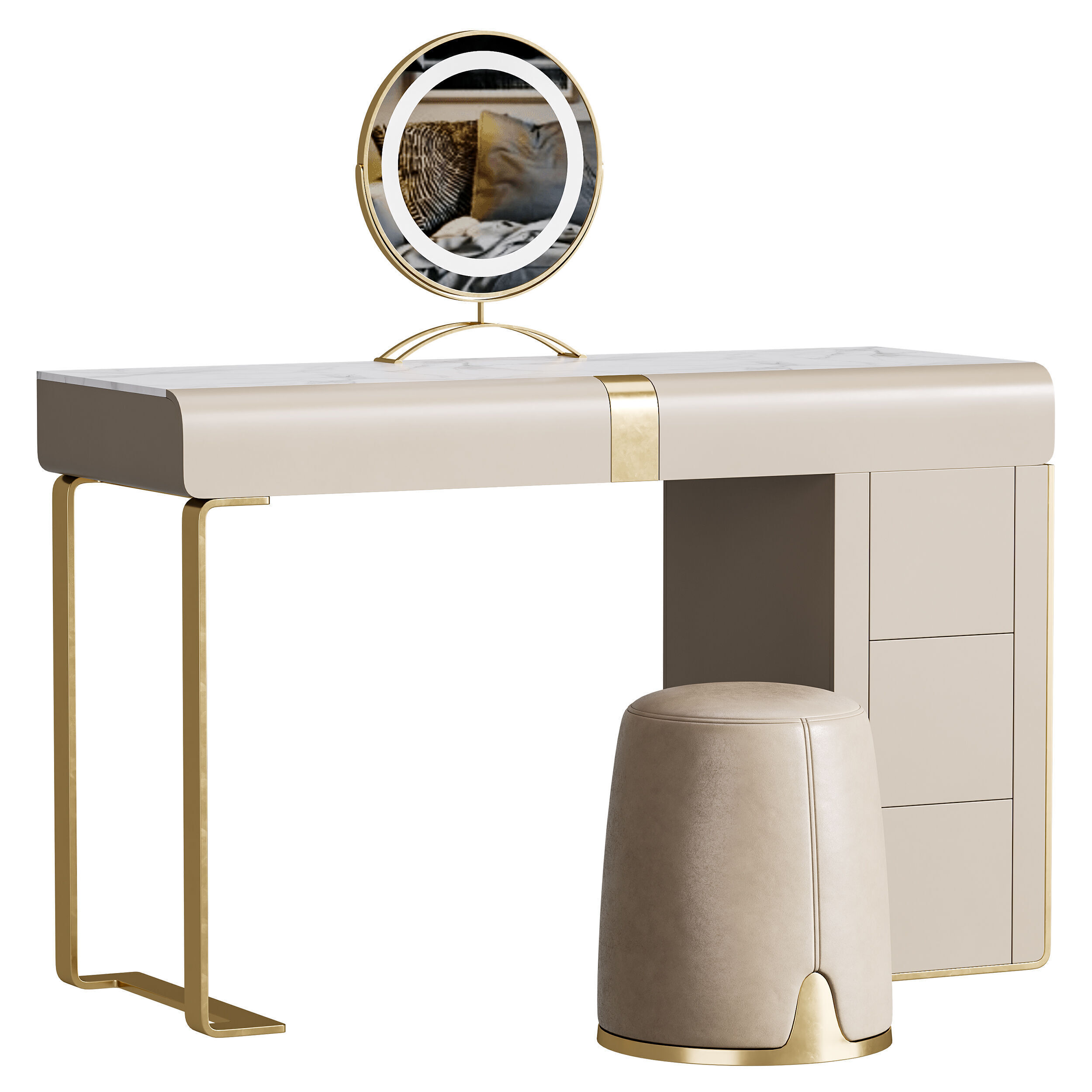 Dressing table 34 3D model_10