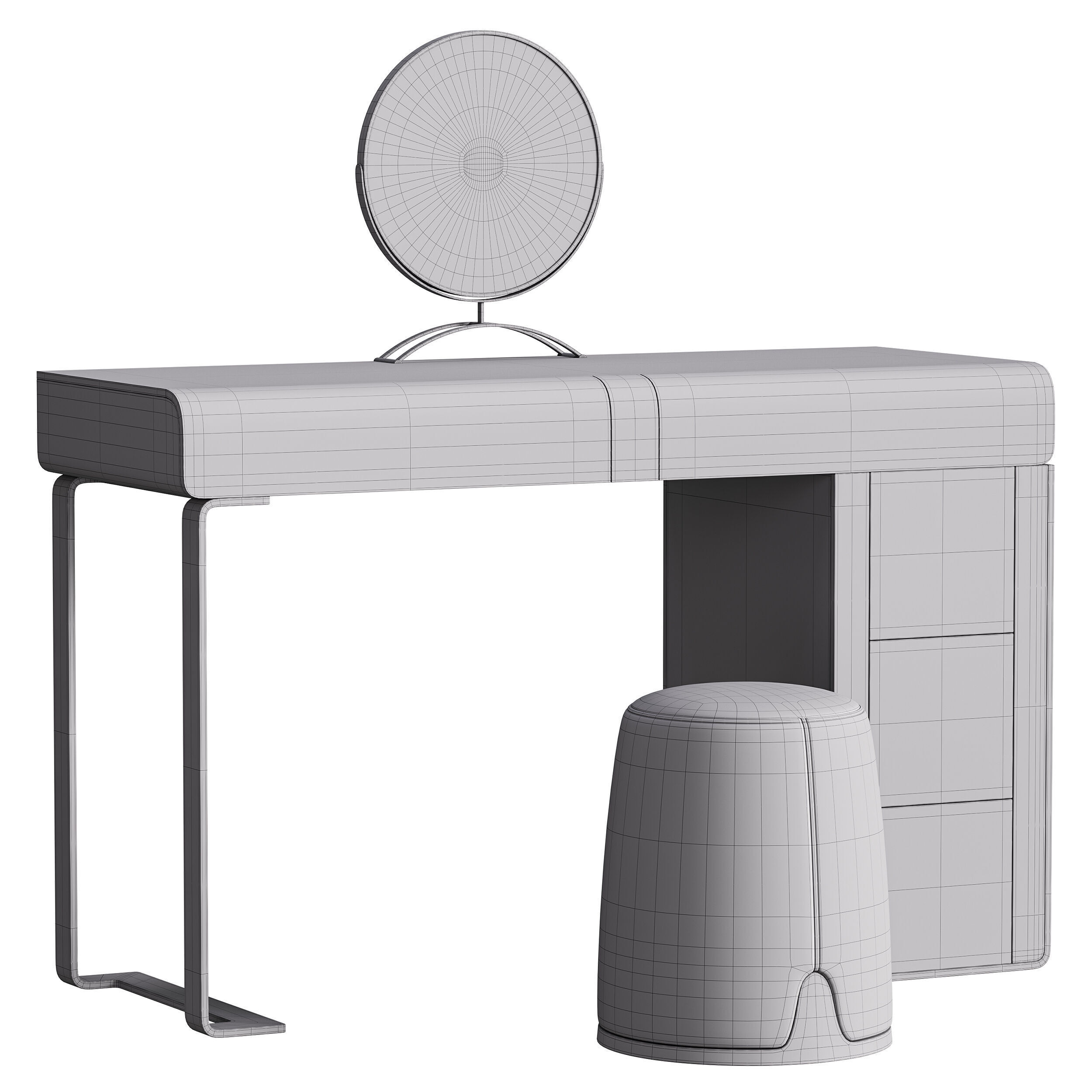 Dressing table 34 3D model_13