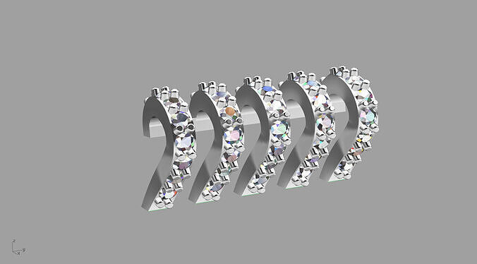 earring1 3D print model