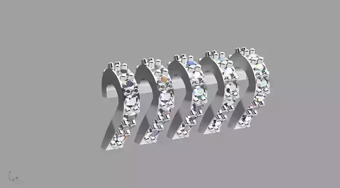 earring1 3D print model
