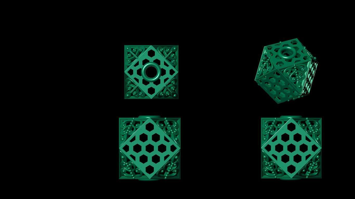 100 Beeds Balls models 3D Model Collection 3D print model 3D print model_16