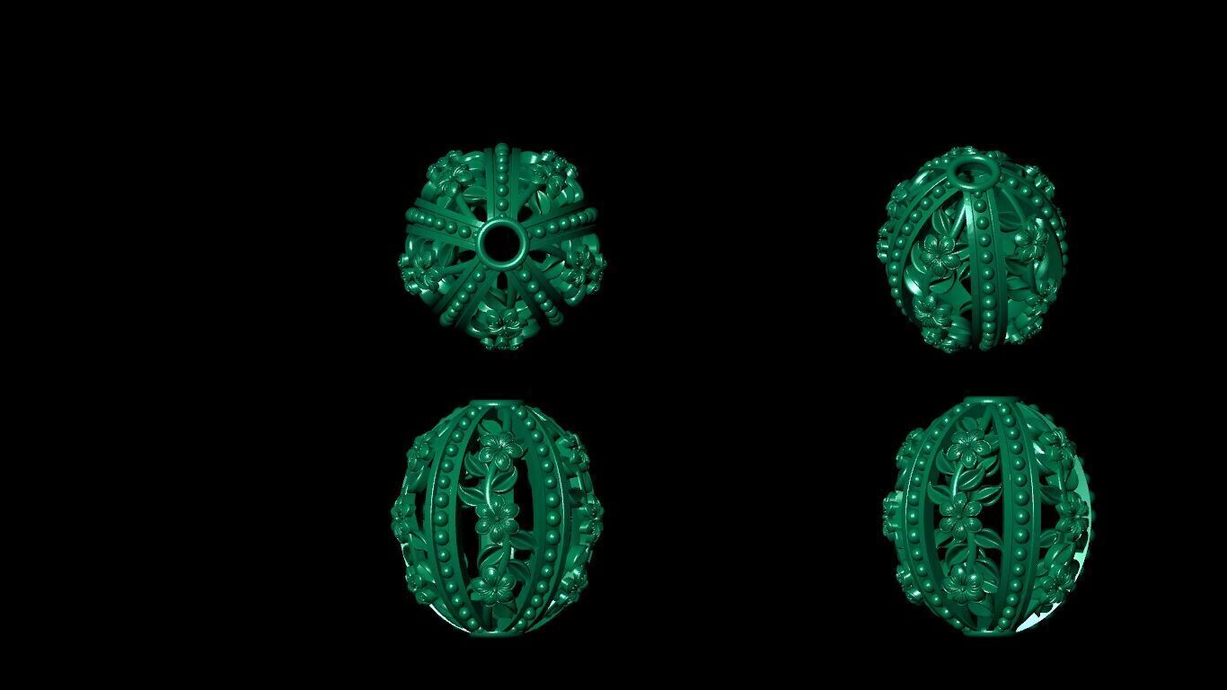 100 Beeds Balls models 3D Model Collection 3D print model 3D print model_23