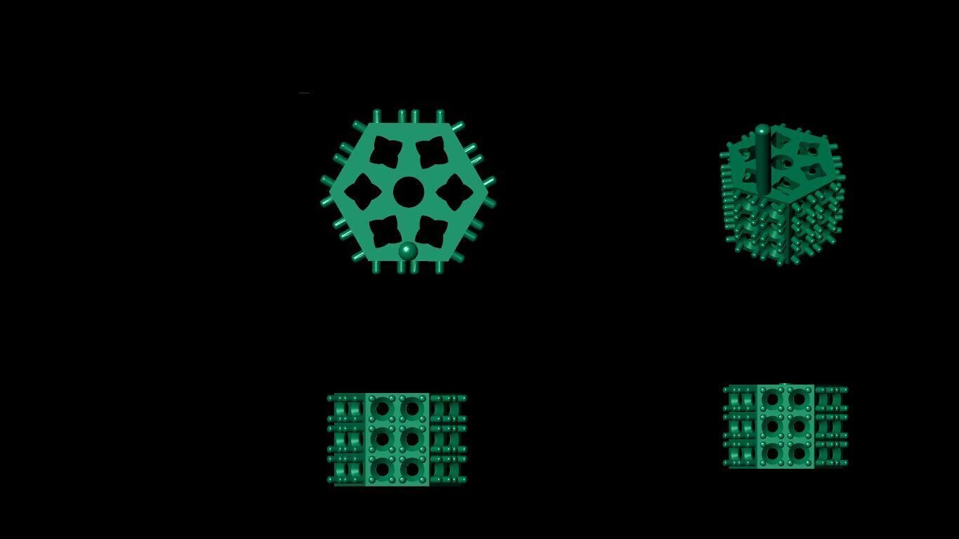 100 Beeds Balls models 3D Model Collection 3D print model 3D print model_20