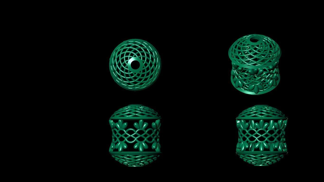 100 Beeds Balls models 3D Model Collection 3D print model 3D print model_60