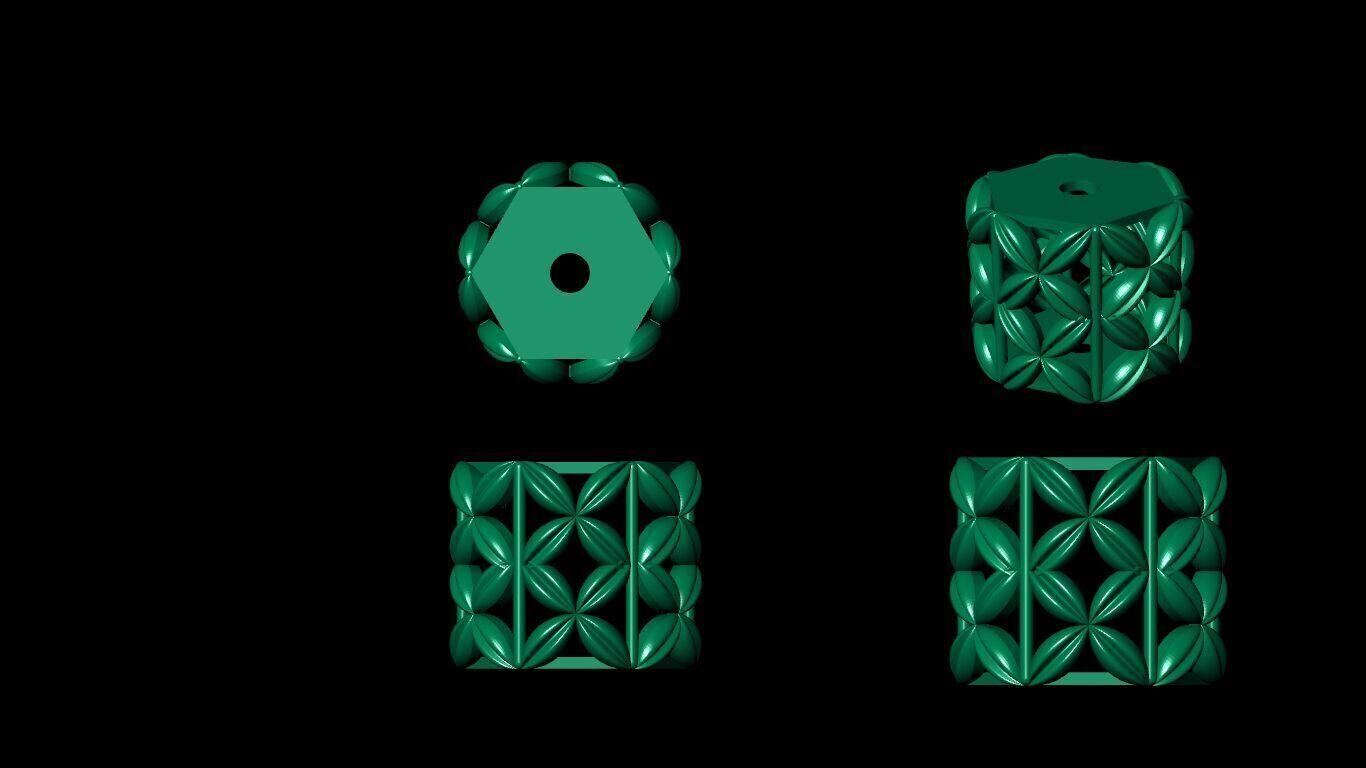 100 Beeds Balls models 3D Model Collection 3D print model 3D print model_10