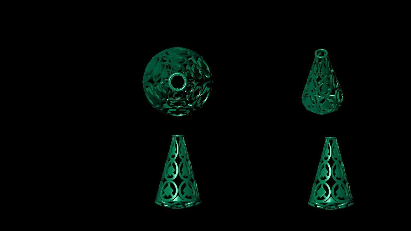 100 Beeds Balls models 3D Model Collection 3D print model 3D print model_52