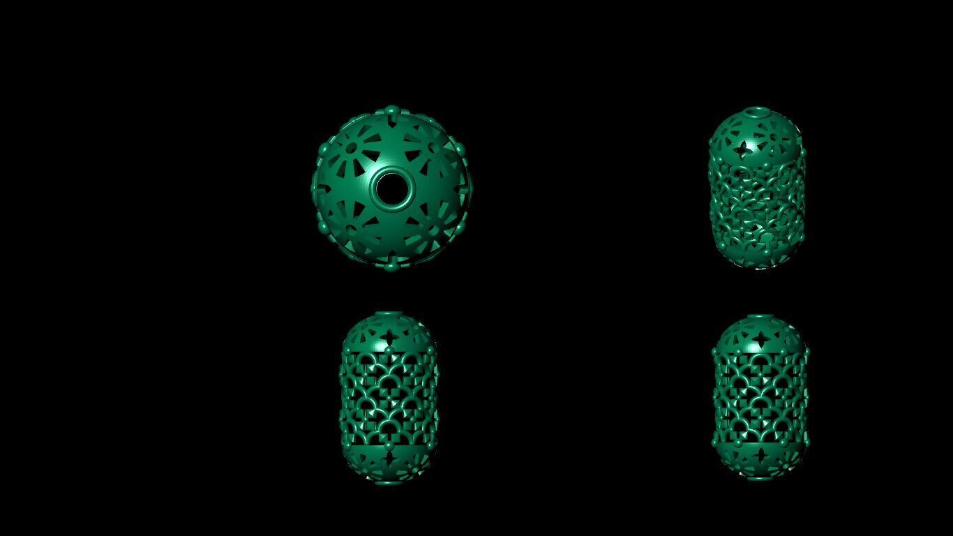 100 Beeds Balls models 3D Model Collection 3D print model 3D print model_26