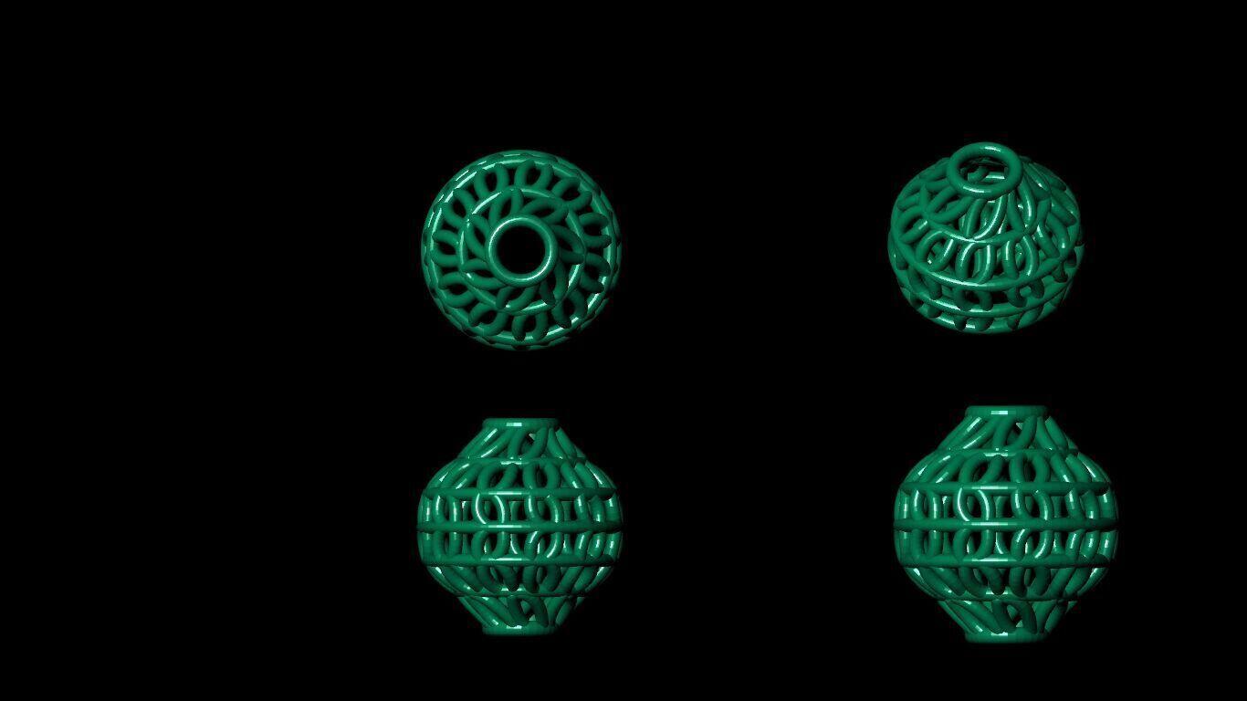 100 Beeds Balls models 3D Model Collection 3D print model 3D print model_53