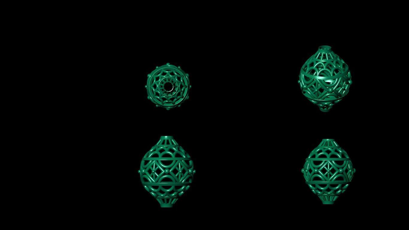 100 Beeds Balls models 3D Model Collection 3D print model 3D print model_30