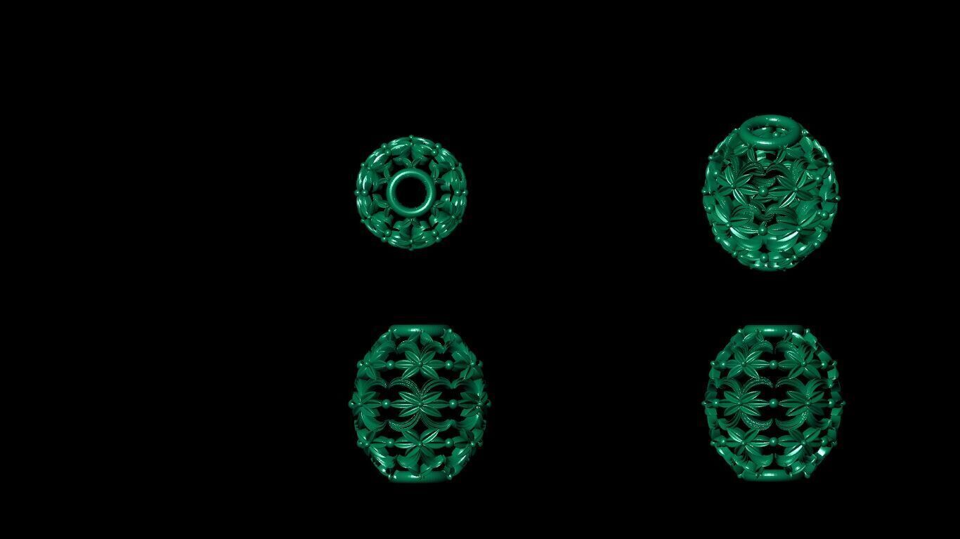 100 Beeds Balls models 3D Model Collection 3D print model 3D print model_41