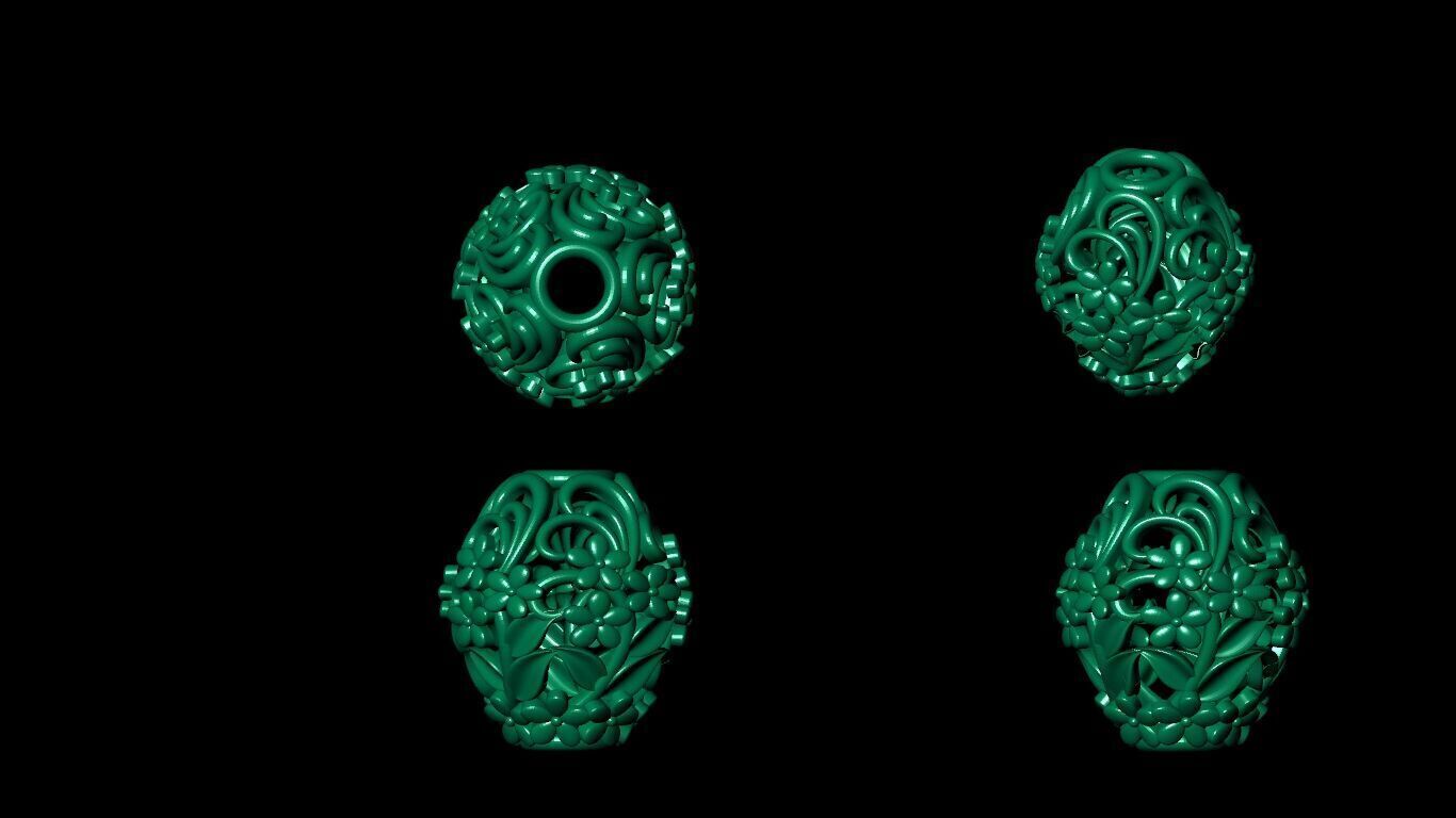 100 Beeds Balls models 3D Model Collection 3D print model 3D print model_49