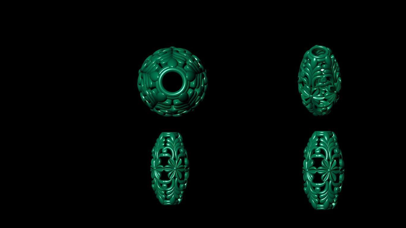 100 Beeds Balls models 3D Model Collection 3D print model 3D print model_55