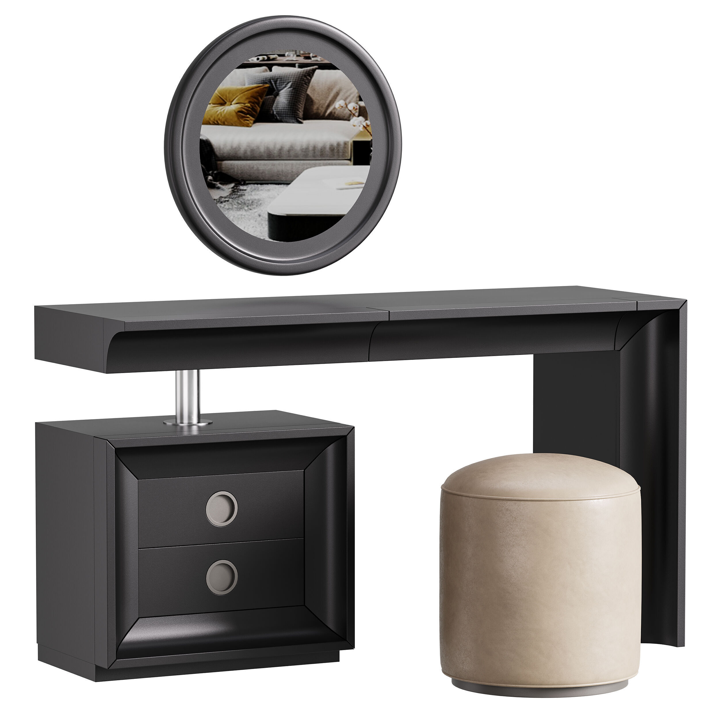 Dressing table 39 3D model_2