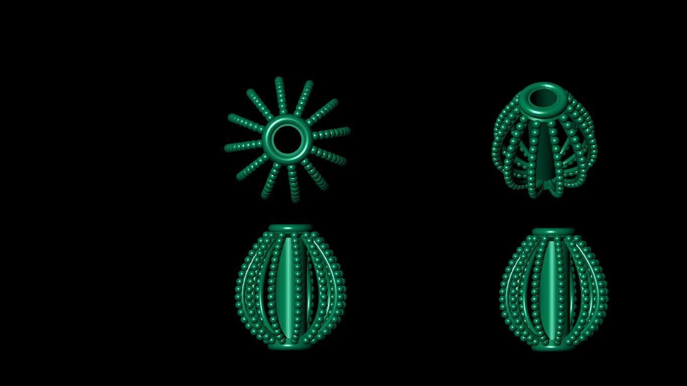 Beeds Balls models 3D Model Collection 3D print model 3D print model_47