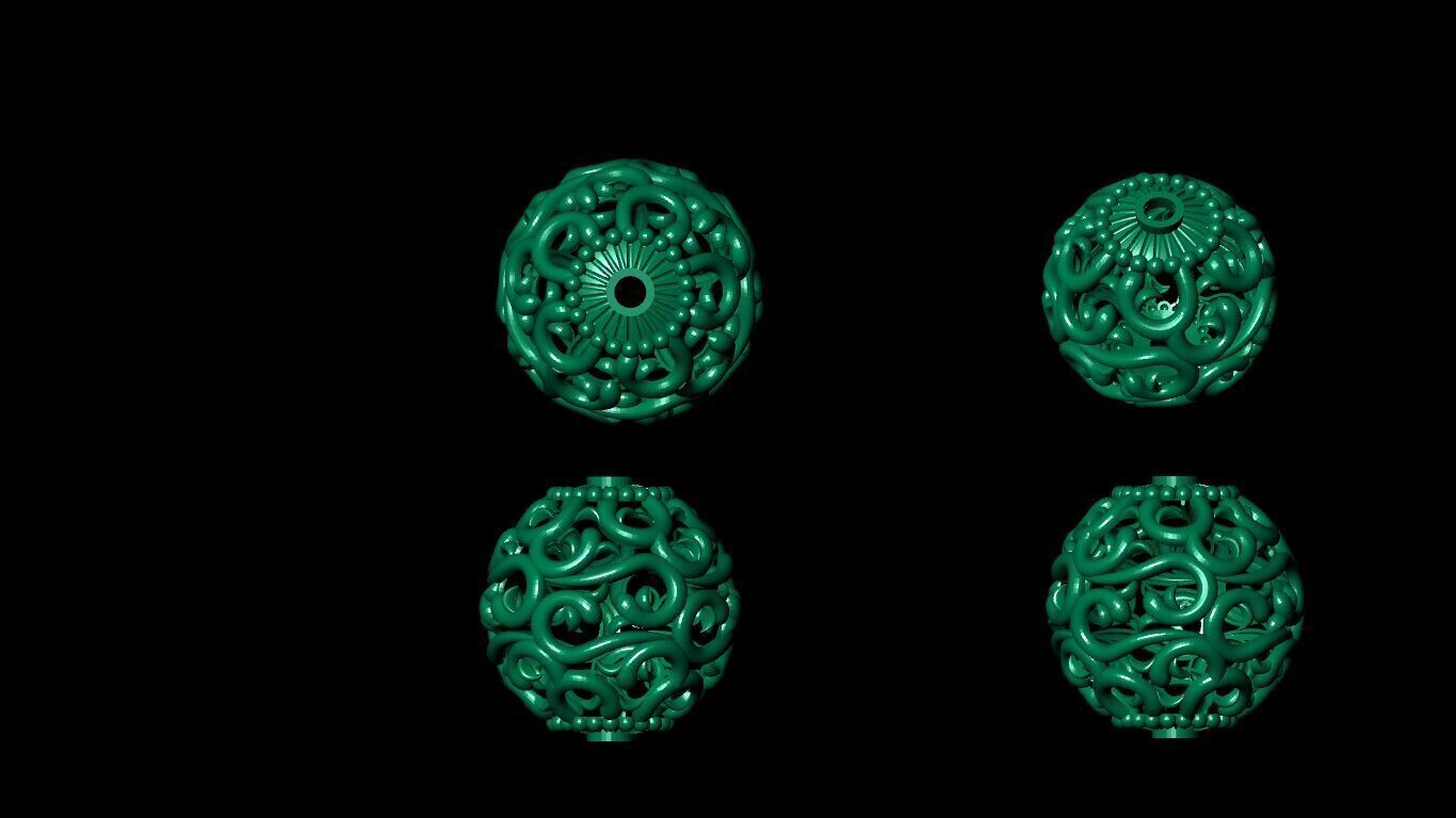 Beeds Balls models 3D Model Collection 3D print model 3D print model_39