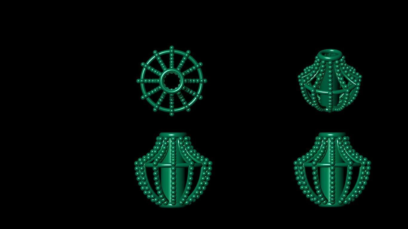 Beeds Balls models 3D Model Collection 3D print model 3D print model_21