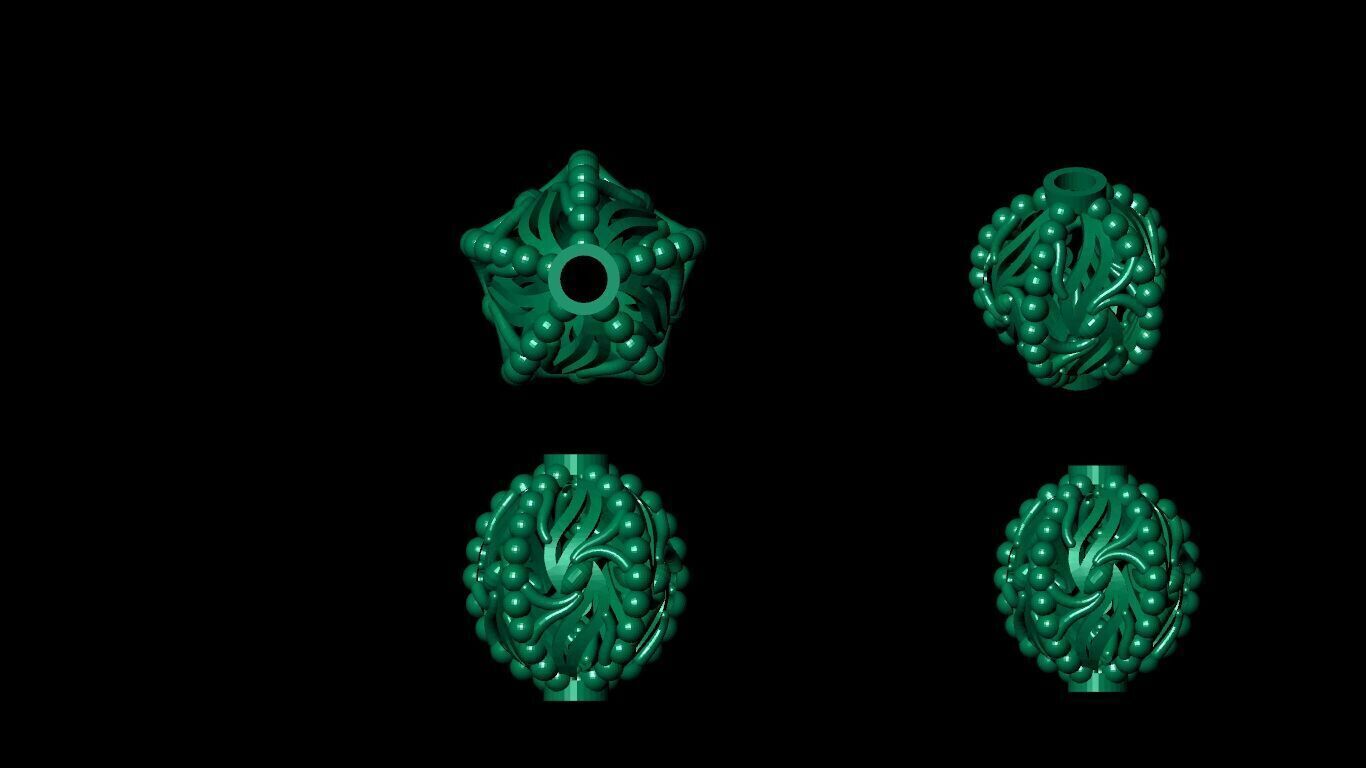 Beeds Balls models 3D Model Collection 3D print model 3D print model_24