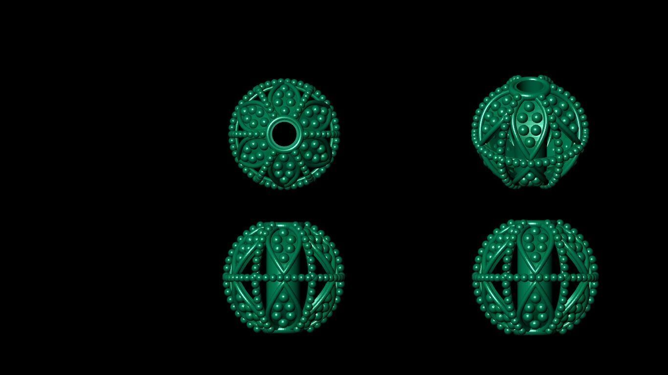 Beeds Balls models 3D Model Collection 3D print model 3D print model_9