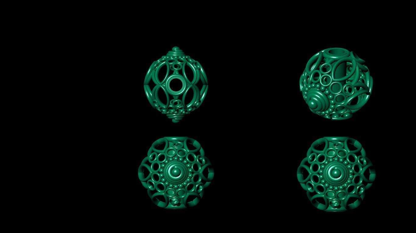 Beeds Balls models 3D Model Collection 3D print model 3D print model_13