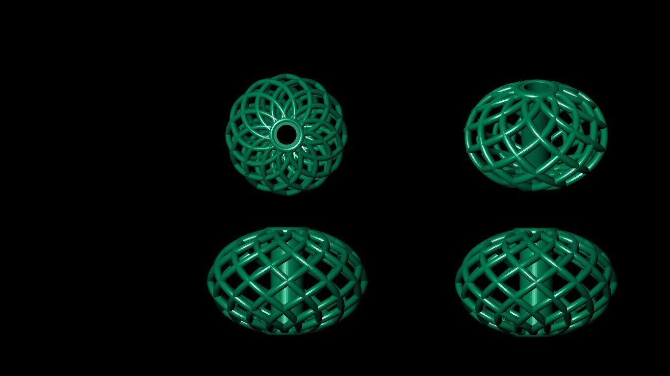 Beeds Balls models 3D Model Collection 3D print model 3D print model_37