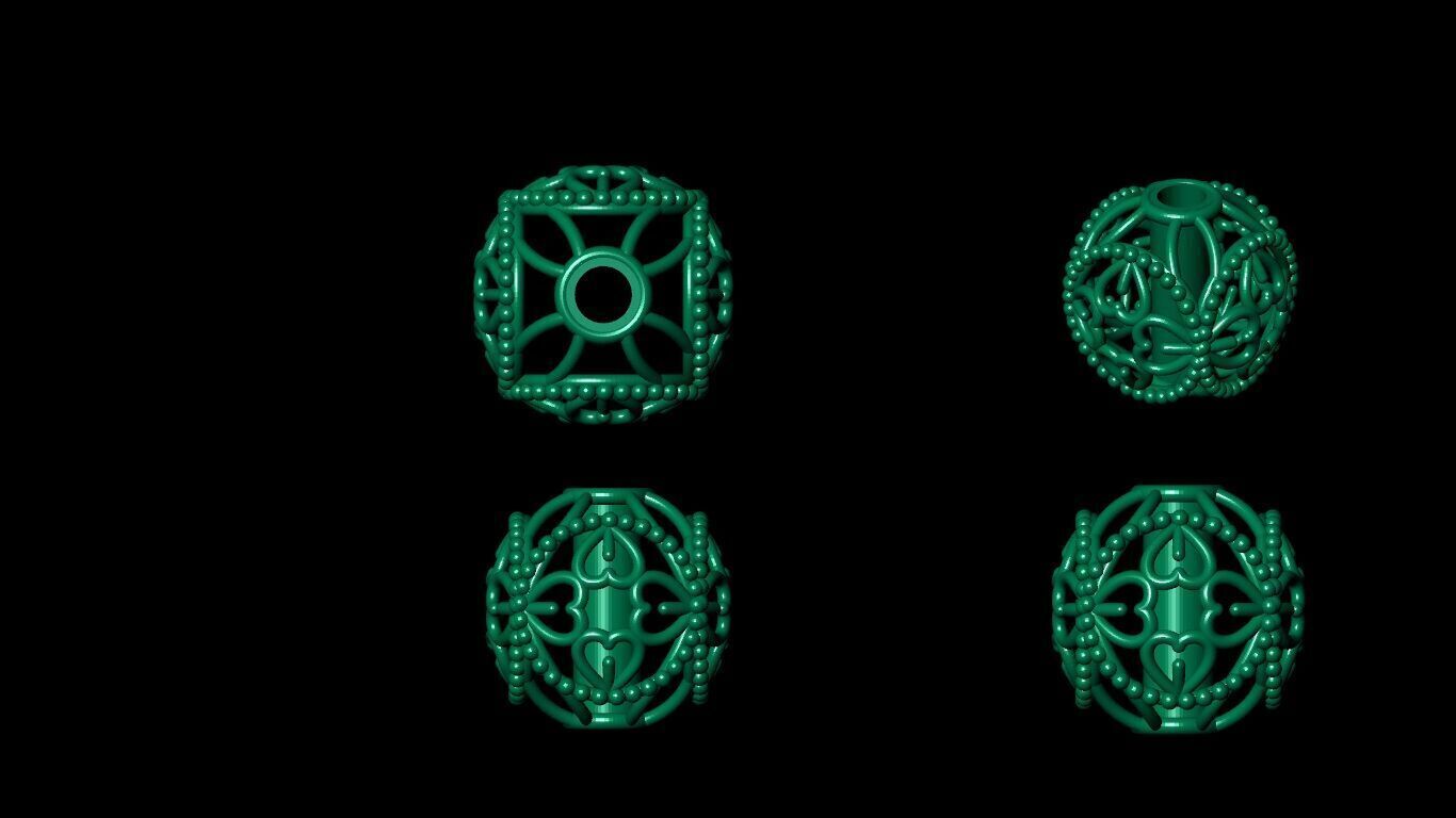 Beeds Balls models 3D Model Collection 3D print model 3D print model_53