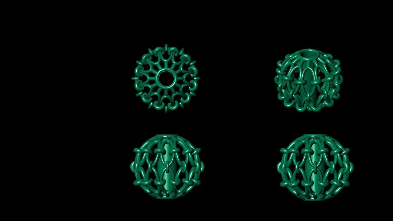 Beeds Balls models 3D Model Collection 3D print model 3D print model_3